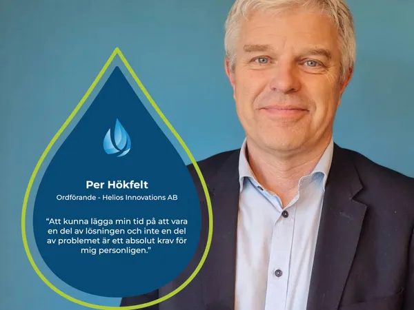 Per Hökfelt — ny styrelseordförande
