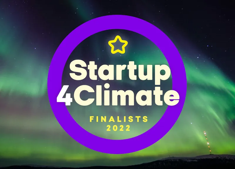 Finalist i Startup 4 Climate 2022